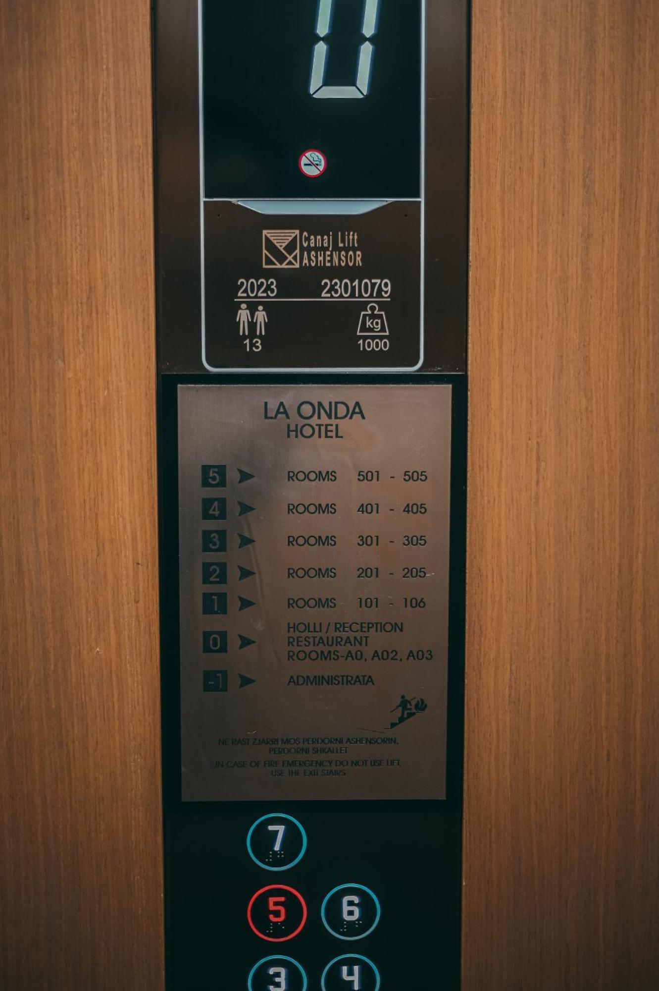 La Onda Hotel Durrës 外观 照片
